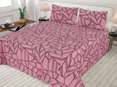 3 Pcs Printed Bedsheet - Q1